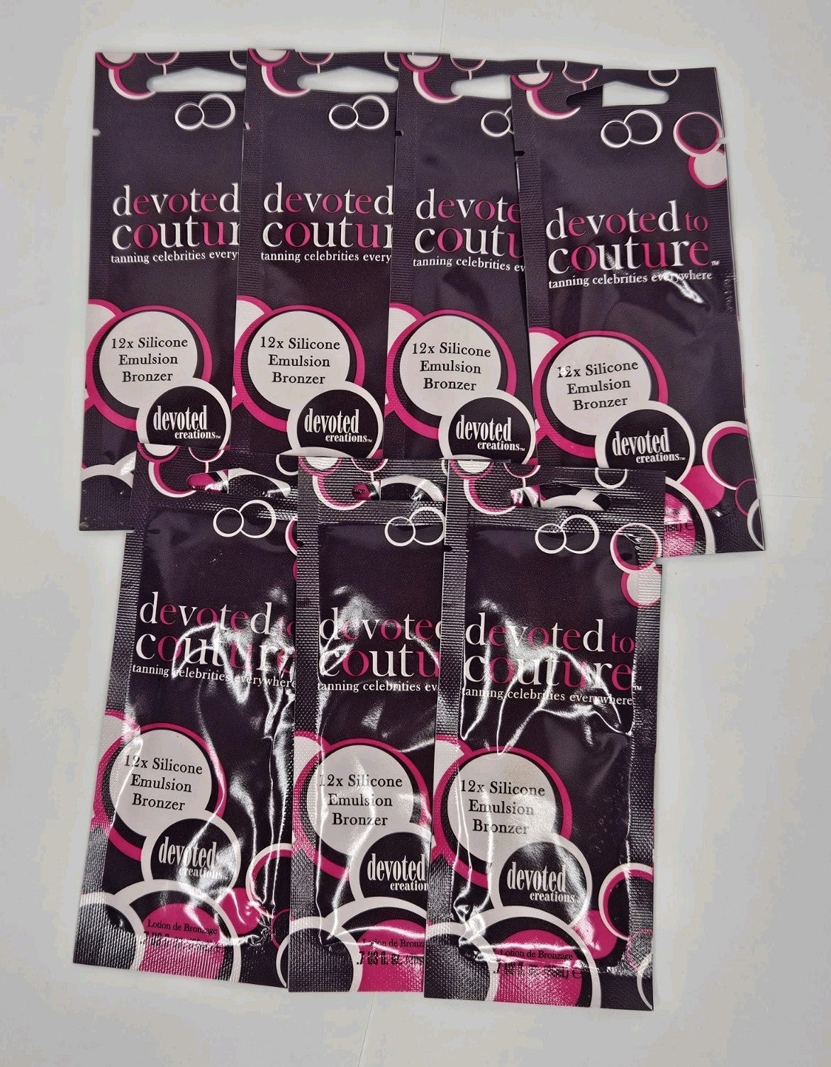 Tanning Packets Lot 7 - Devoted To Couture Self Tan Samples