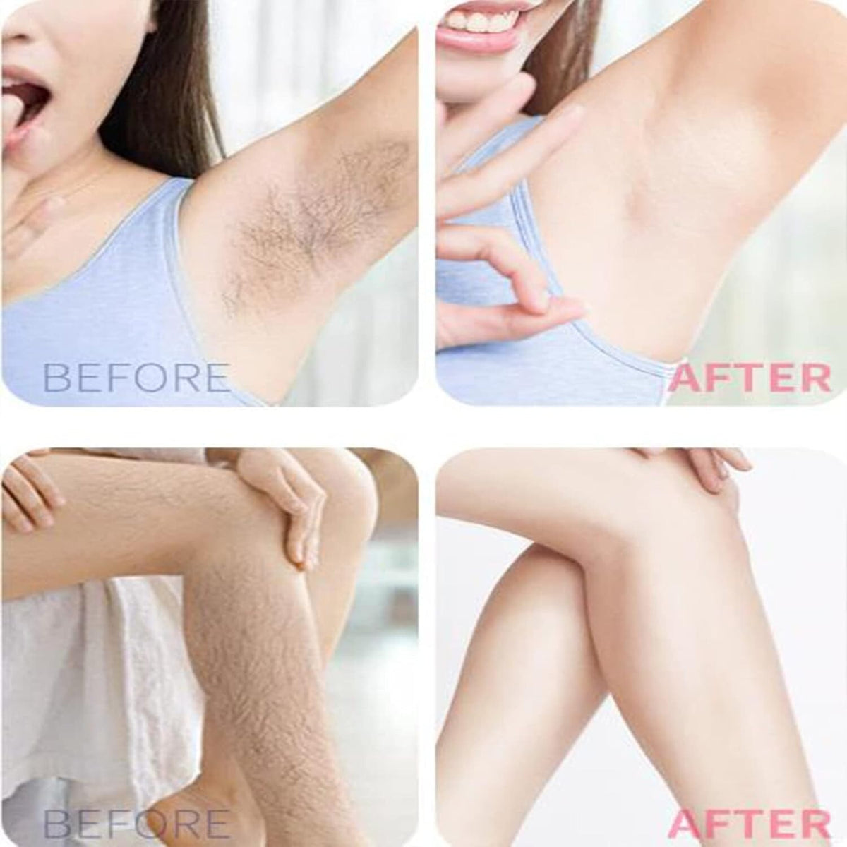 Men's Hair Removal Cream for Face & Body - Fast, Painless, Gentle