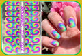 Color Nail Polish Strips 16-Pack - Custom Nail Art Kit by Classy Claws