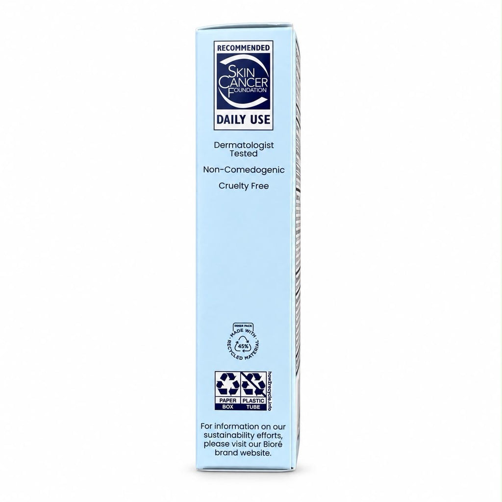 SPF 50 Face Moisturizer with Hyaluronic Acid - Lightweight, Invisible Sun Protection 1.7 oz 4-Pack