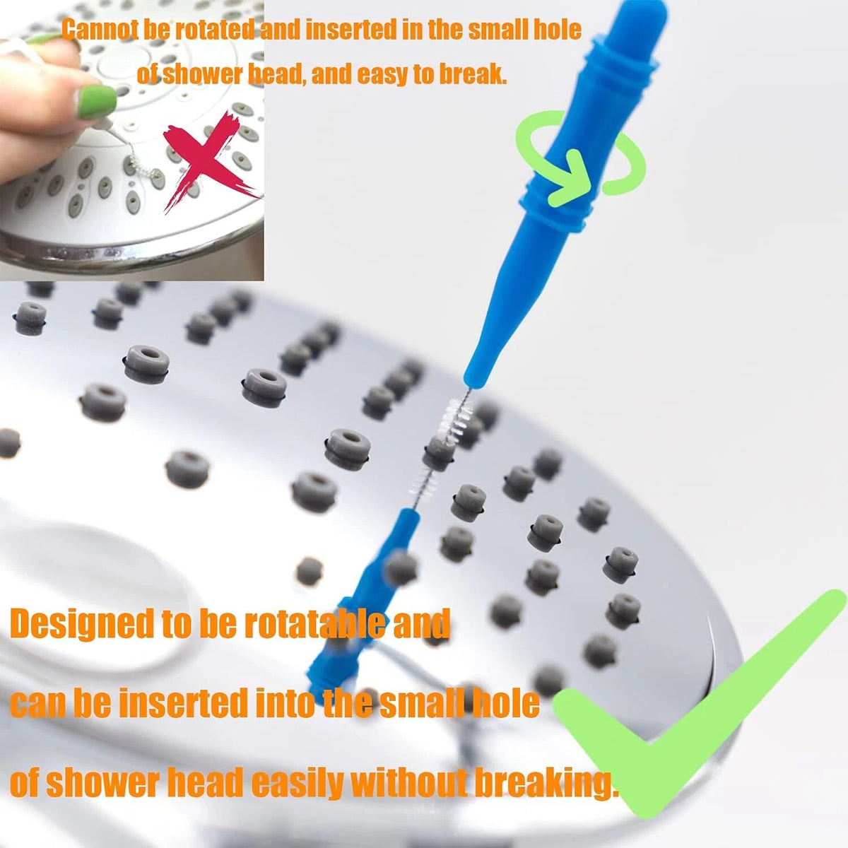 Dental Orthodontic Oral Floss Interdental Brush Pack - Teeth Cleaning Tool