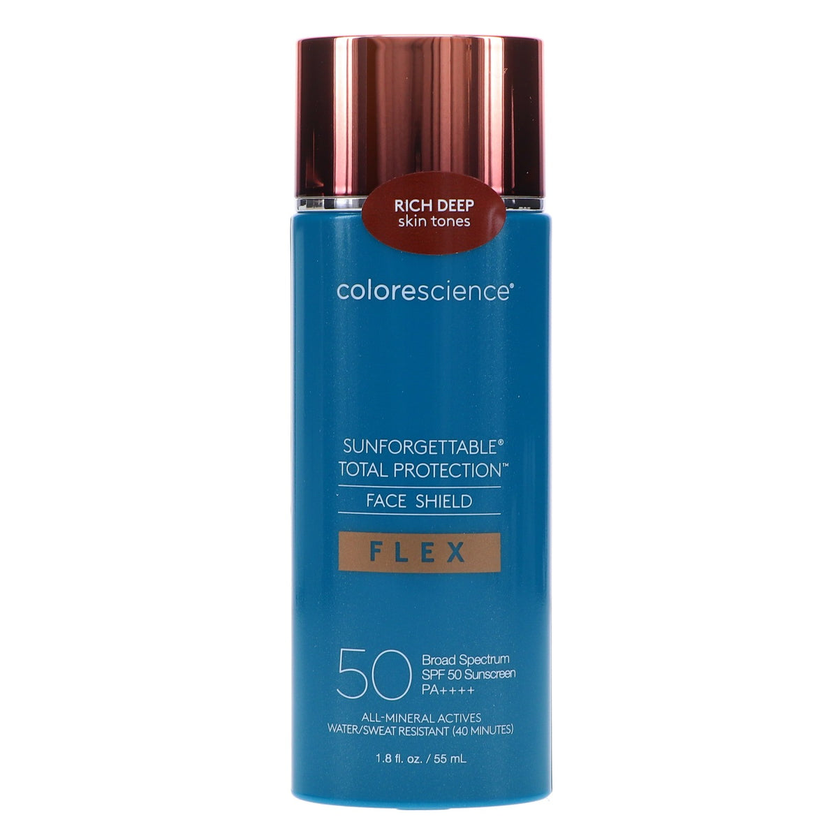 Sun Protection Face Shield SPF 50 Rich Deep Mineral Sunscreen 1.8 oz