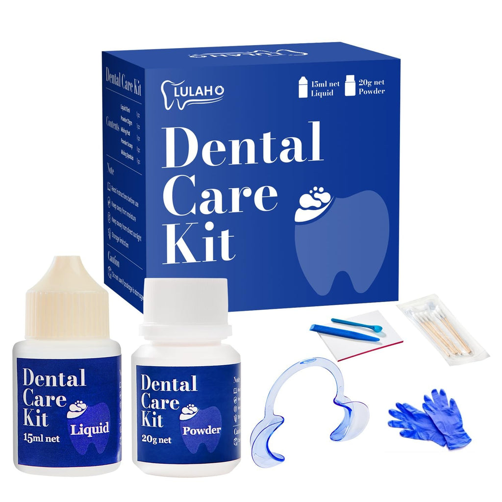 Dental Repair Kit with Zinc Oxide Eugenol - Tooth Filling & Cavity Filler