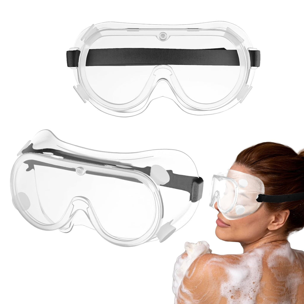 Adjustable Eye Shield Shower Goggles for Eyelash Extensions and Post-Surgery