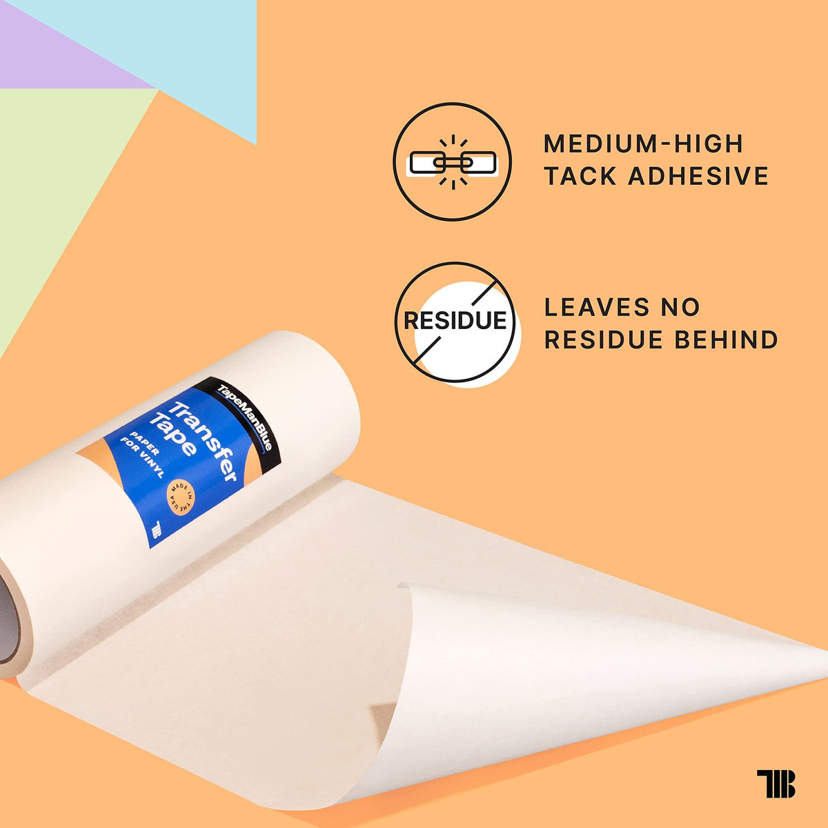 Transfer Tape for Vinyl, 6