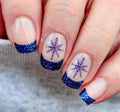 Color Street In A Flurry Nail Polish Strips - Retired French Manicure Set