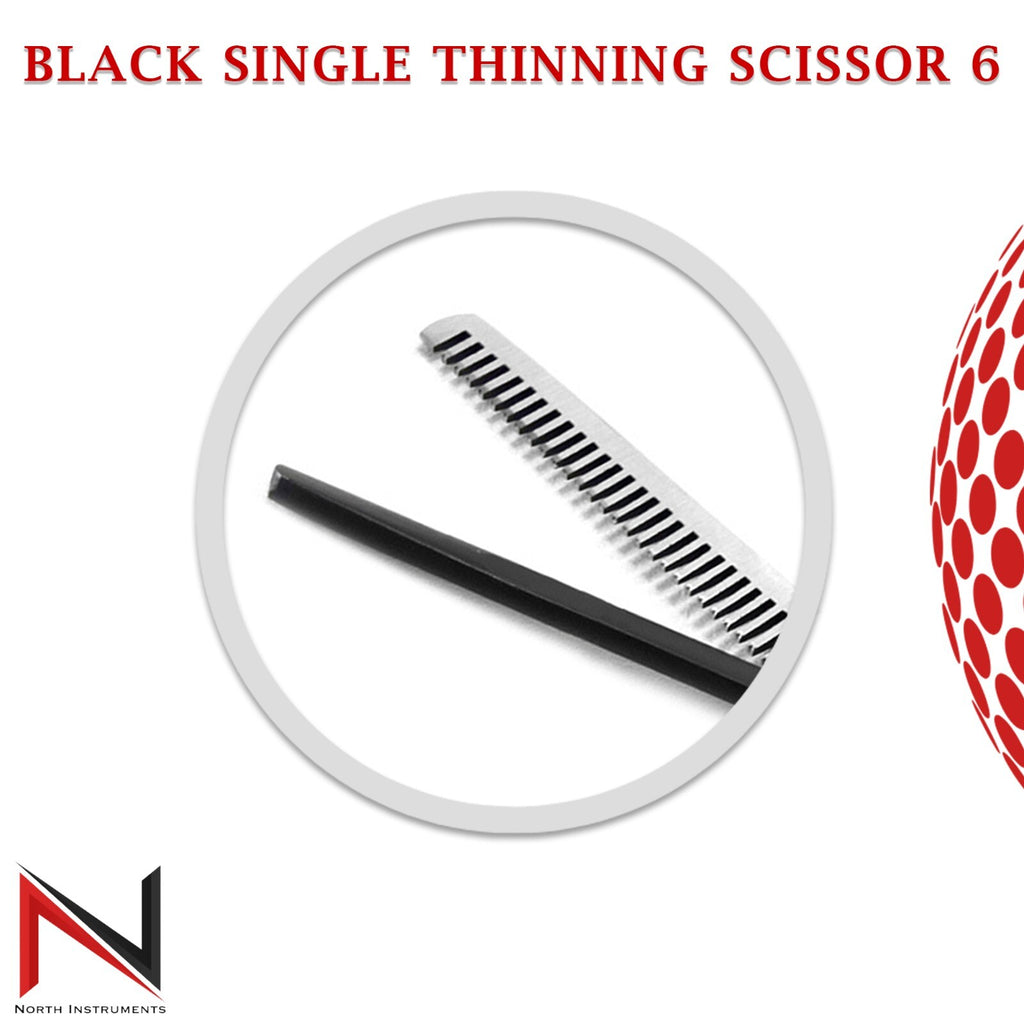 Professional Hair Cutting Thinning Scissors & Razor Set for Barbershop