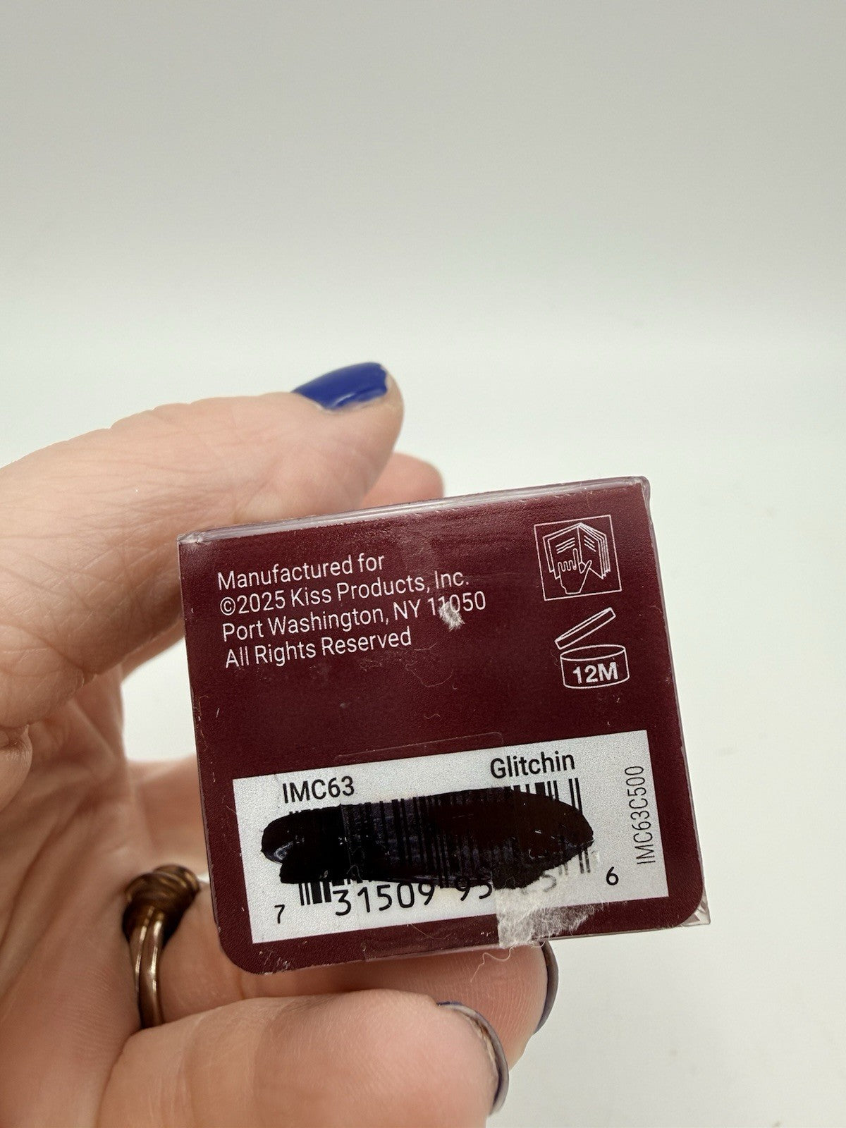 Press On Nail Kit with 30 Fake Nails - No Glue Needed, Glitchin