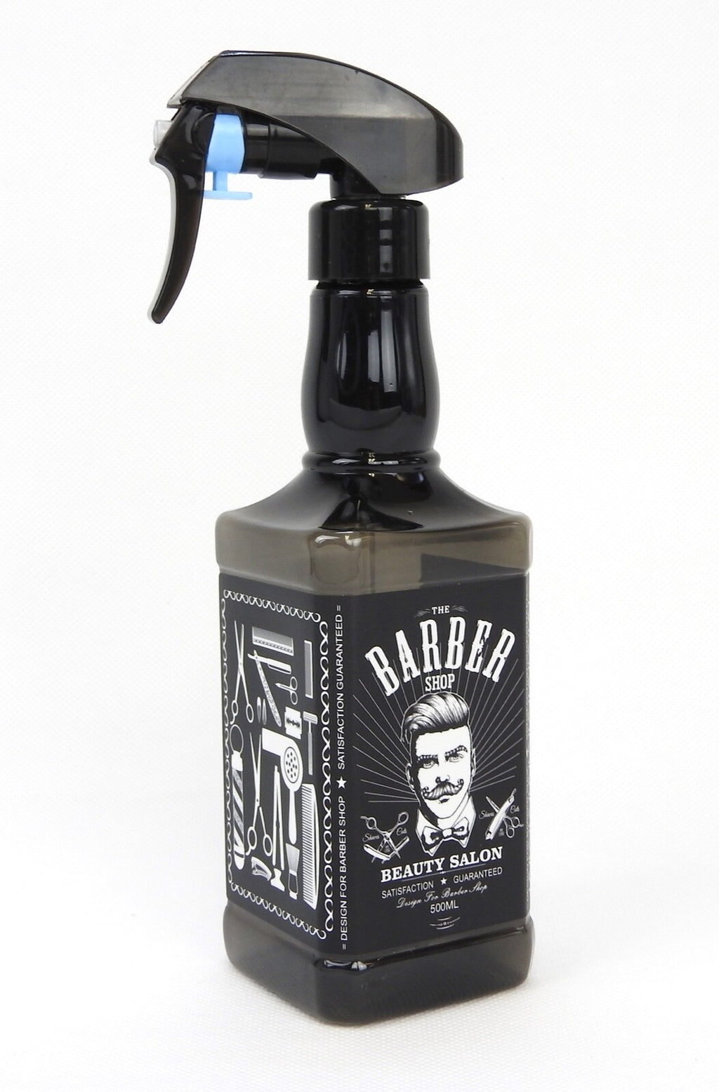 500ML Hairdressing Water Sprayer Bottle - Black, Fine Mist
