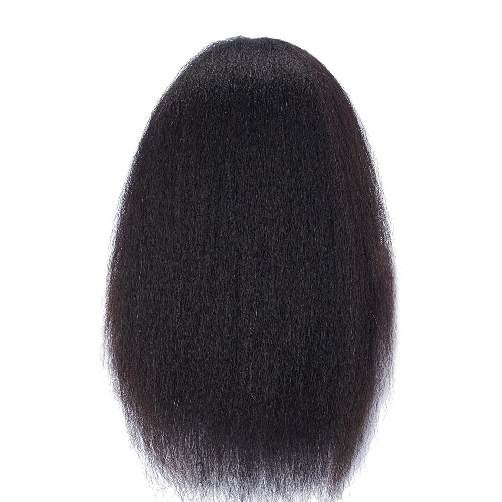 Mannequin Head with 16-Inch Real Hair for Hair Styling & Cosmetology Practice
