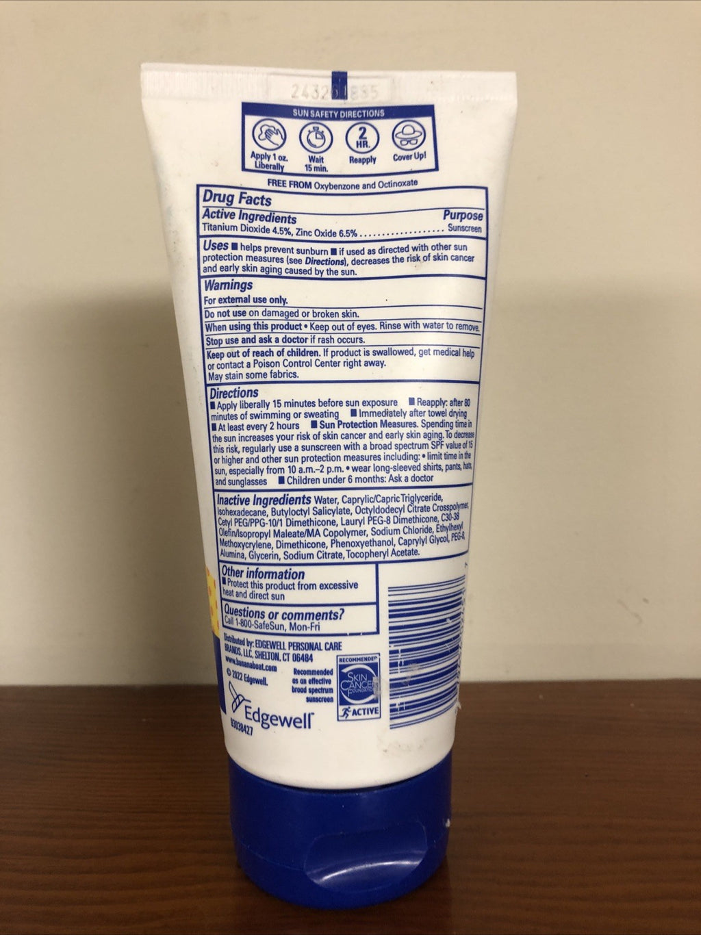 Kids Mineral SPF 50 Sunscreen Lotion 6oz - Hypoallergenic Water-Resistant