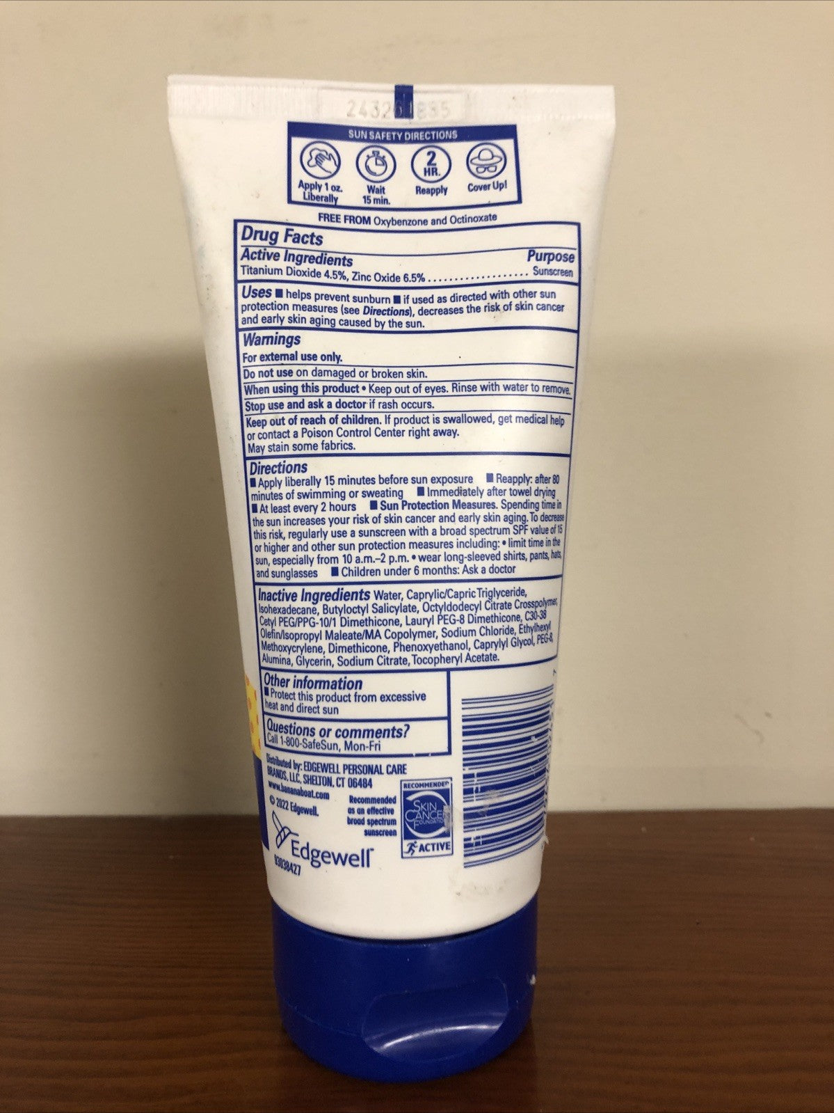 Kids Mineral SPF 50 Sunscreen Lotion 6oz - Hypoallergenic Water-Resistant