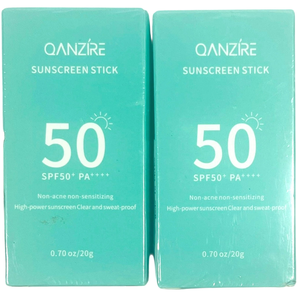 SPF50 Sunstick Protection Bar Pack of 2 - 0.7 oz Sunscreen Sticks