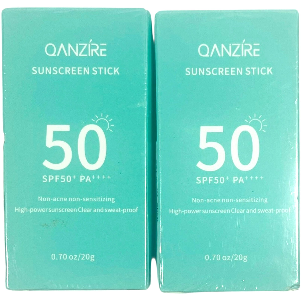 SPF50 Sunstick Protection Bar Pack of 2 - 0.7 oz Sunscreen Sticks