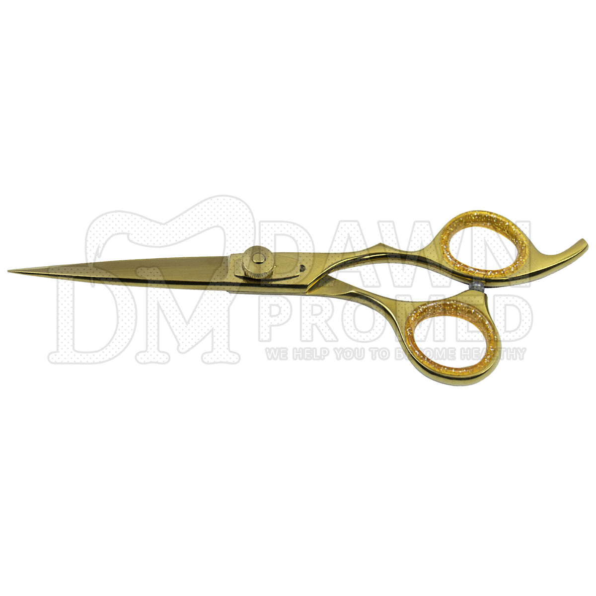 Professional Hair Cutting Shears 6.5 Inch Gold Plasma Coated Barber Scissors