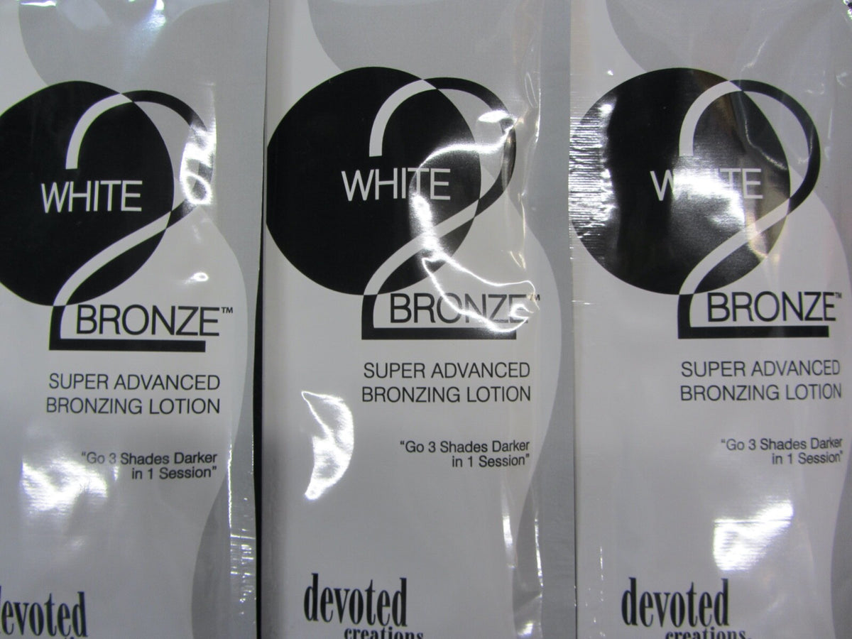 White & Black Tanning Lotion Pack - Advanced Bronzing & Hydration