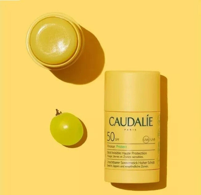 Caudalie Vinosun SPF50 Invisible Sun Stick - High Protection, 15g