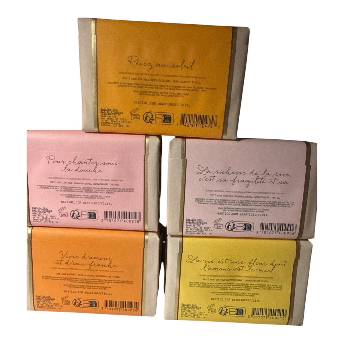 Artisan Provence Bar Soap 7 oz - Assorted Scents, Natural Handcrafted
