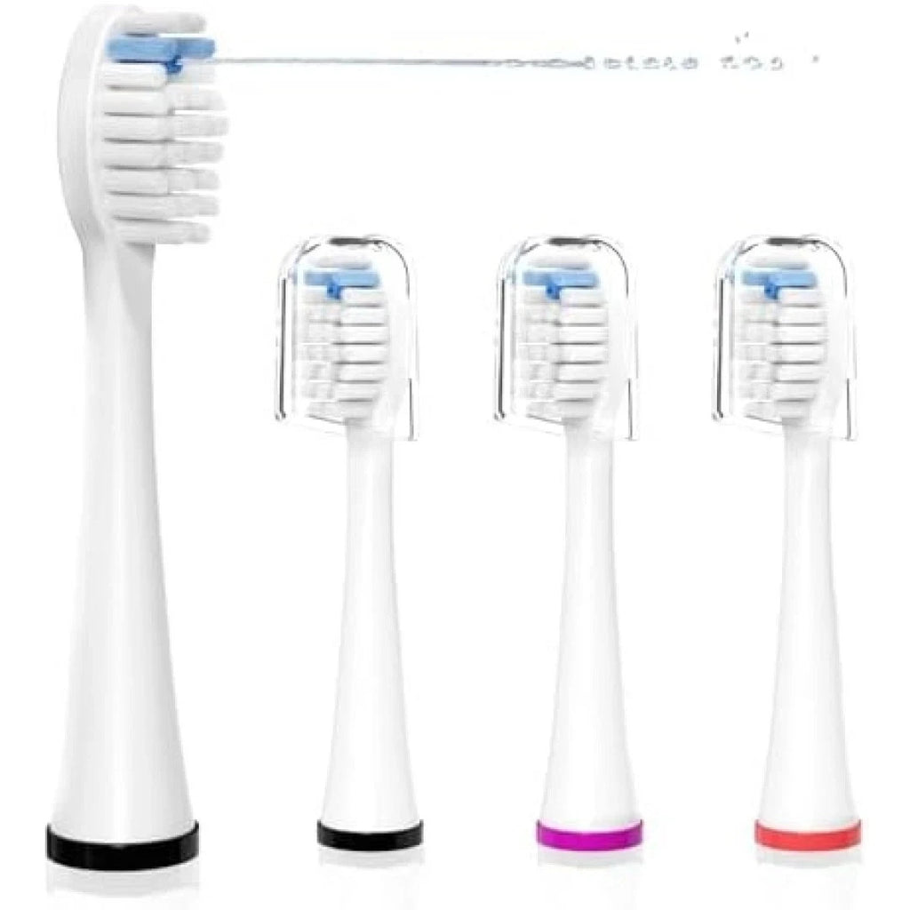 Replacement Toothbrush Heads for Waterpik Sonic-Fusion Flossing Toothbrush - 3 Pack