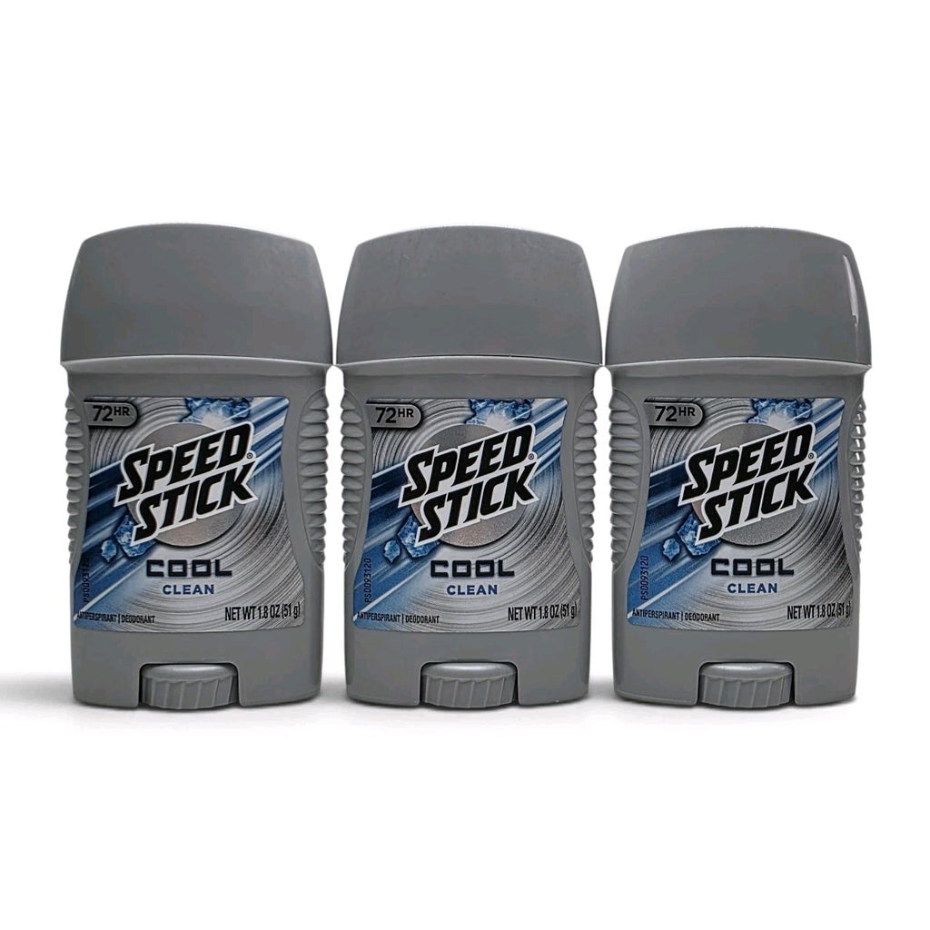 Men's Cool Clean Antiperspirant Deodorant 1.8 oz Pack of 3
