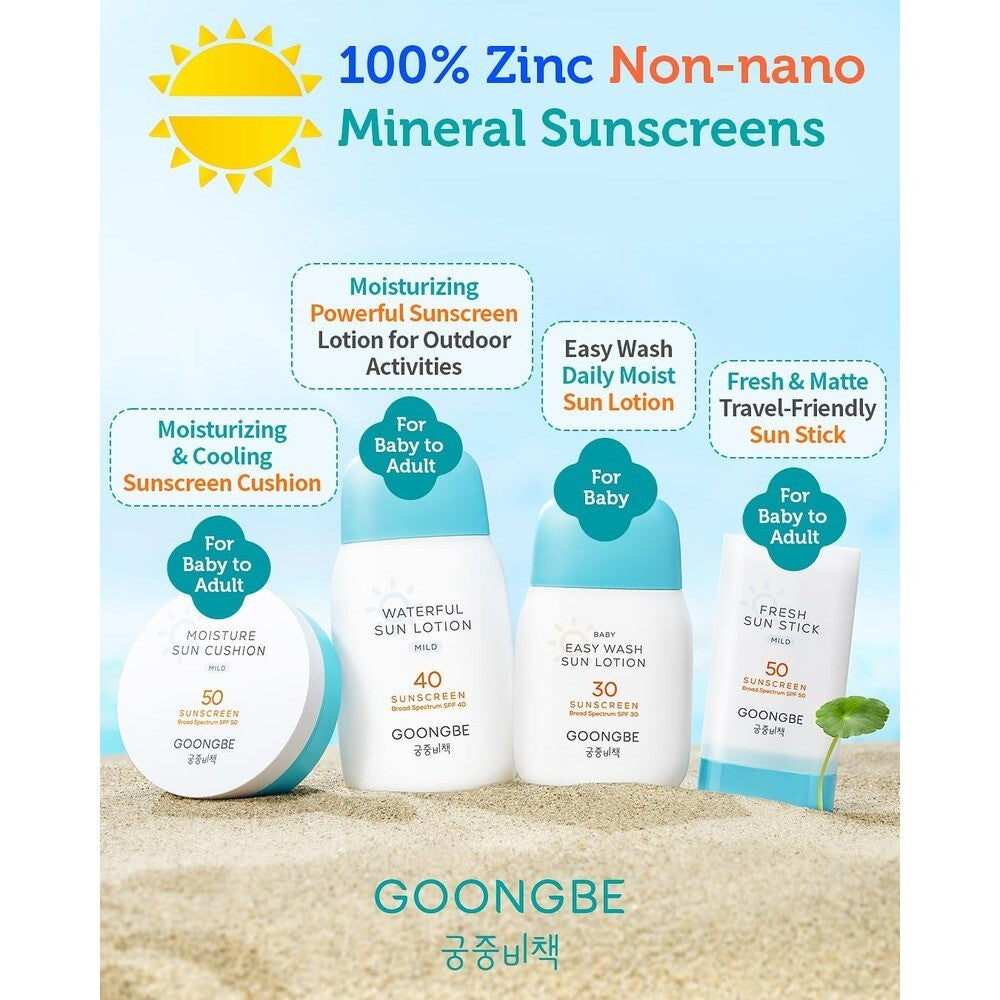 Baby Sunscreen SPF 30 PA+++ Natural Zinc Mineral Sun Lotion 62.5ml