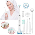 Electric Dental Tartar Plaque Remover Kit with Multiple Heads & LED Light