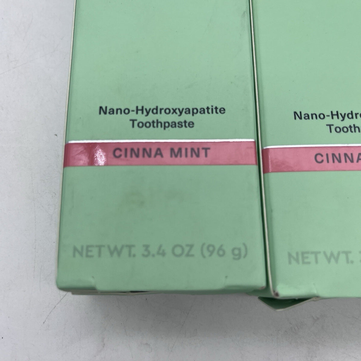 Nano Hydroxyapatite Fluoride-Free Toothpaste Cinna Mint 3.4oz - 4 Pack