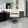 Hydraulic Salon & Barber Chair with 360° Adjustable Seat and Backrest