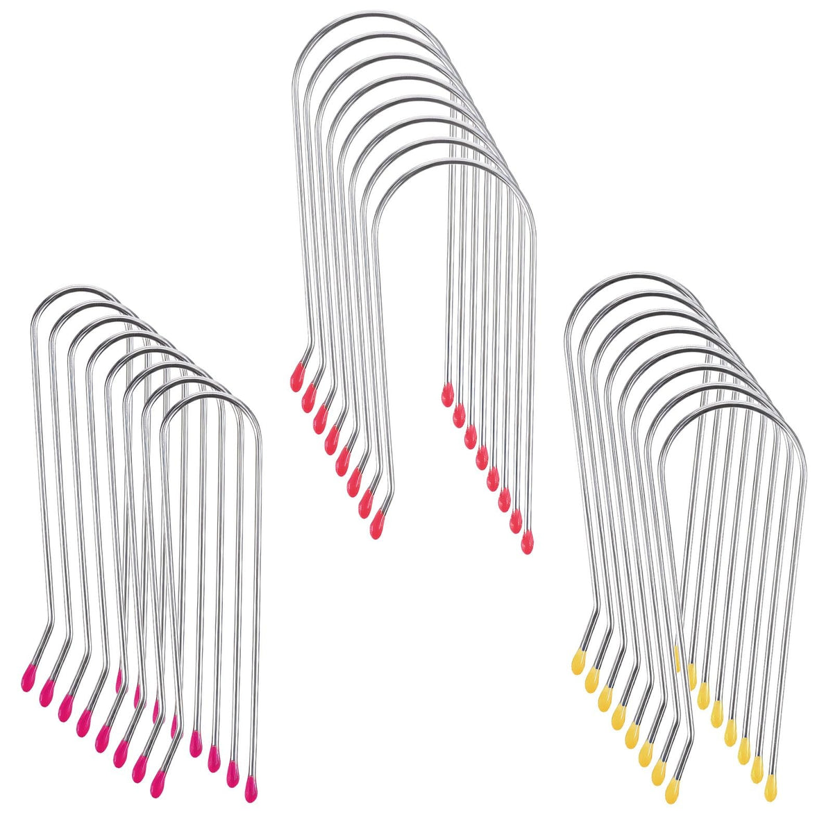 Hot Roller Clips 24 Pack - Hair Curling Tool Accessories for All Sizes