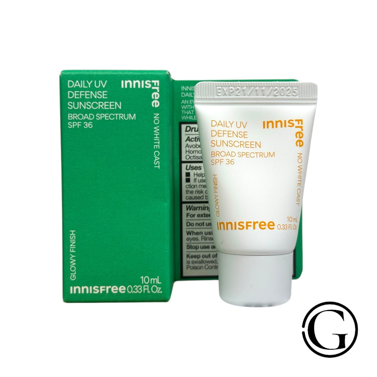 Lot of 10 Mineral Sunscreen SPF 36 - Daily UV Defense, 3.3 oz