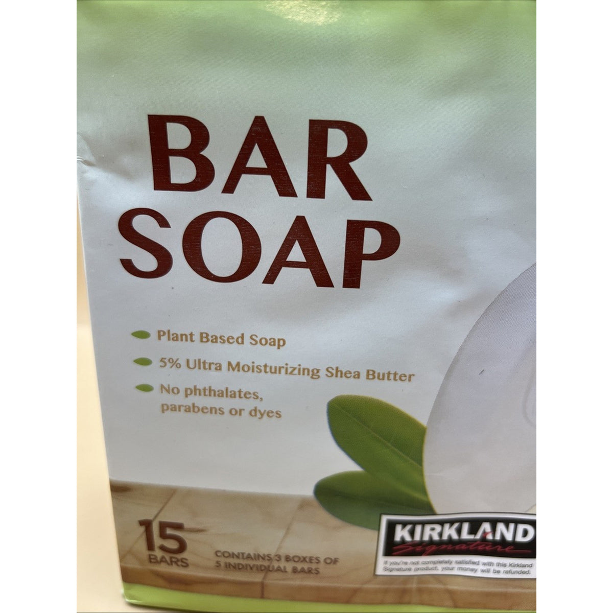 Shea Butter Bar Soap 15-Pack - Moisturizing Plant-Based Skin Care