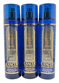 Set of 3 Zodiac Cancer Fragrance Mist Sprays - 8 oz Bath & Body Collection