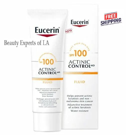 Eucerin Sun SPF 100 Fluid for Actinic Keratosis Prevention - 80ml
