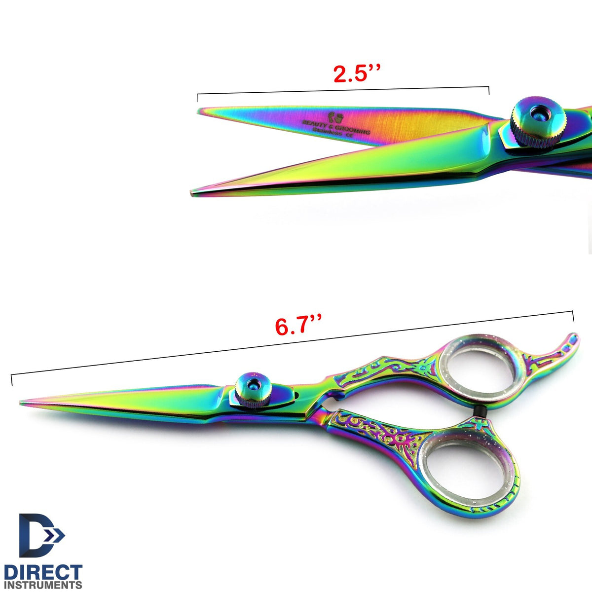 Professional Multi-Color Barber Hair Cutting Scissors & Shears