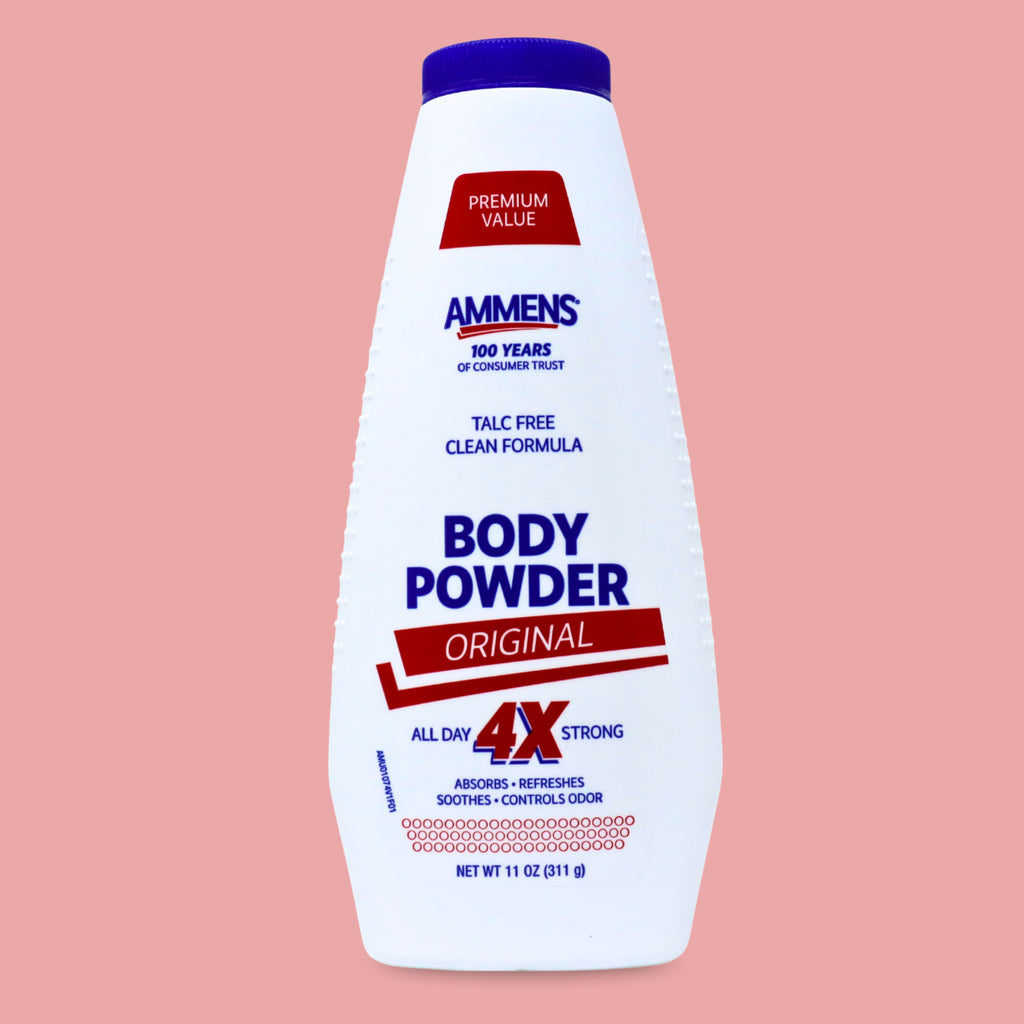 Medicated Talc-Free Body Powder - Odor Control & Moisture Absorption, 11 fl oz