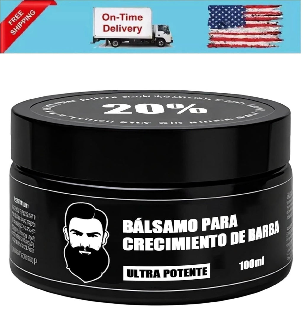 Beard Growth Serum - Ultra Potent Beard Stimulator with Natural Oils