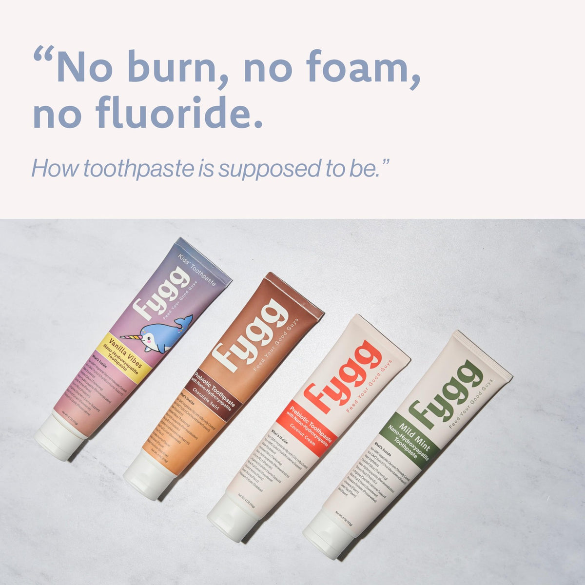 Nano Hydroxyapatite Toothpaste for Sensitive Teeth - Mild Mint Travel Size