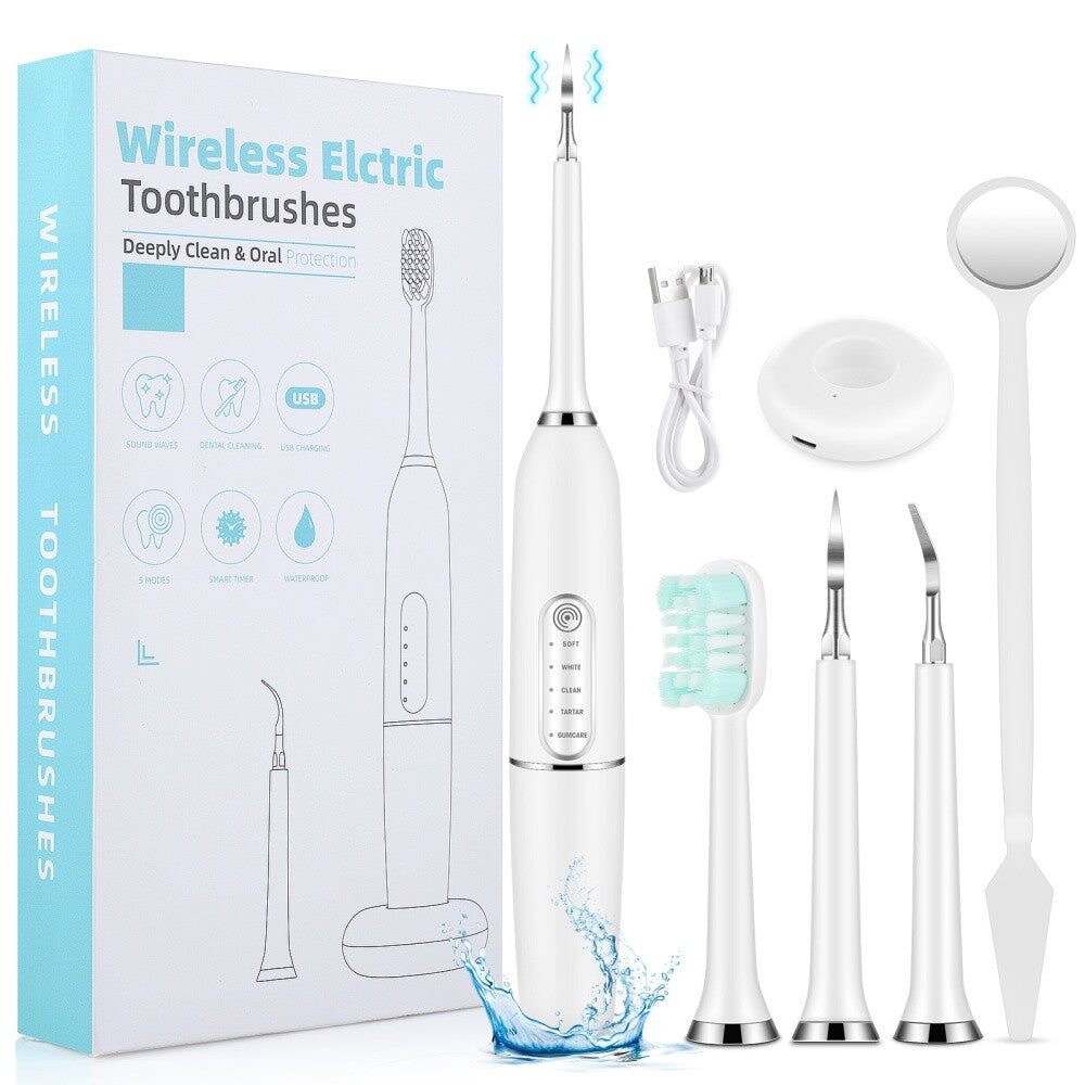 Electric Ultrasonic Tooth Cleaner Dental Scaler Tartar Remover