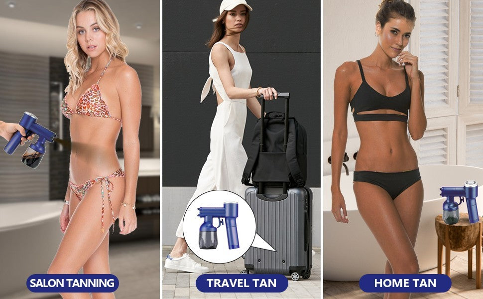 Cordless Spray Tanning Machine with Brushless Motor Portable for Home & Salon Use