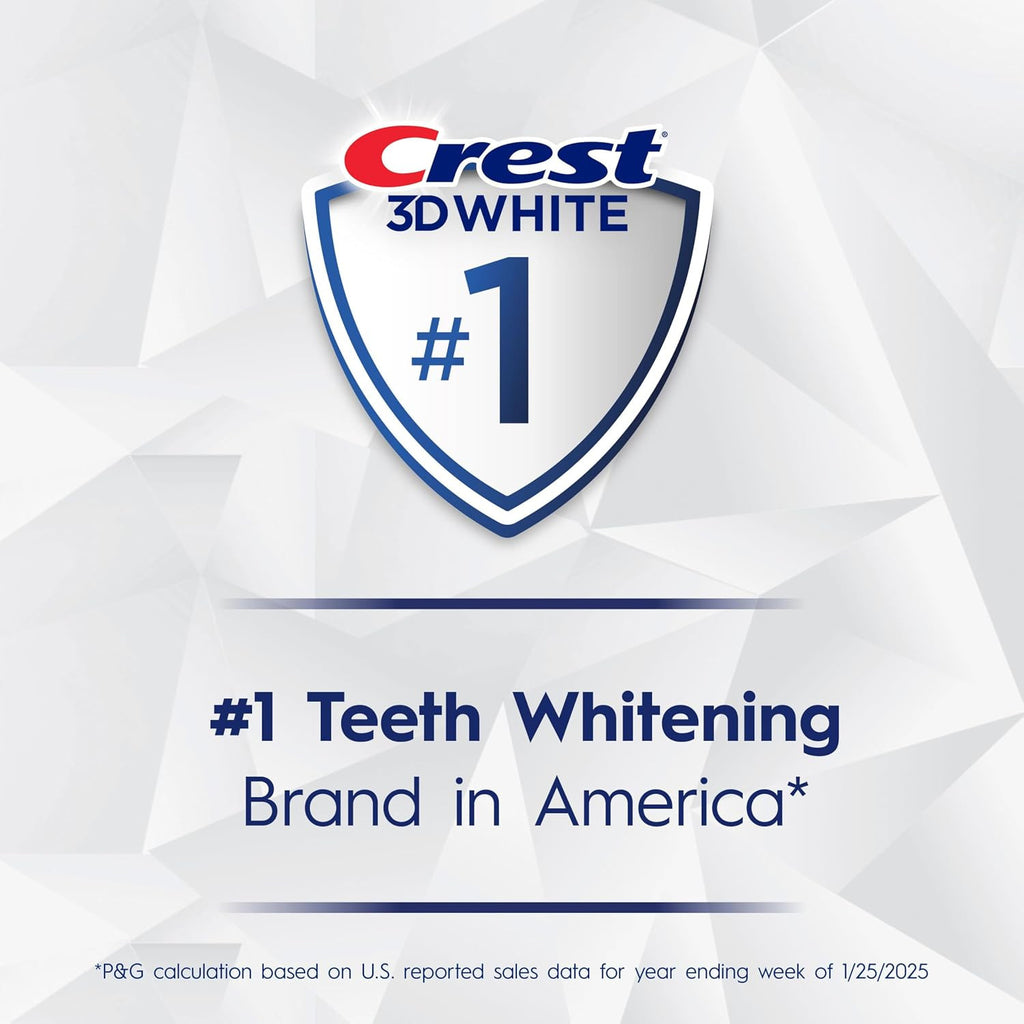 Crest 3D White Brilliance Blast Whitening Fluoride Toothpaste 4.6oz