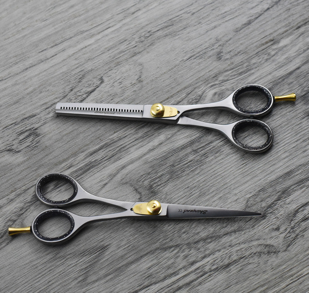Professional Japanese Stainless Steel Hair Cutting Shears Set - 6 Inch Barber Scissors Kit