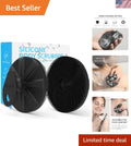 Silicone Body Scrubber for Gentle Exfoliation & Hygiene - Non-Porous, Reusable