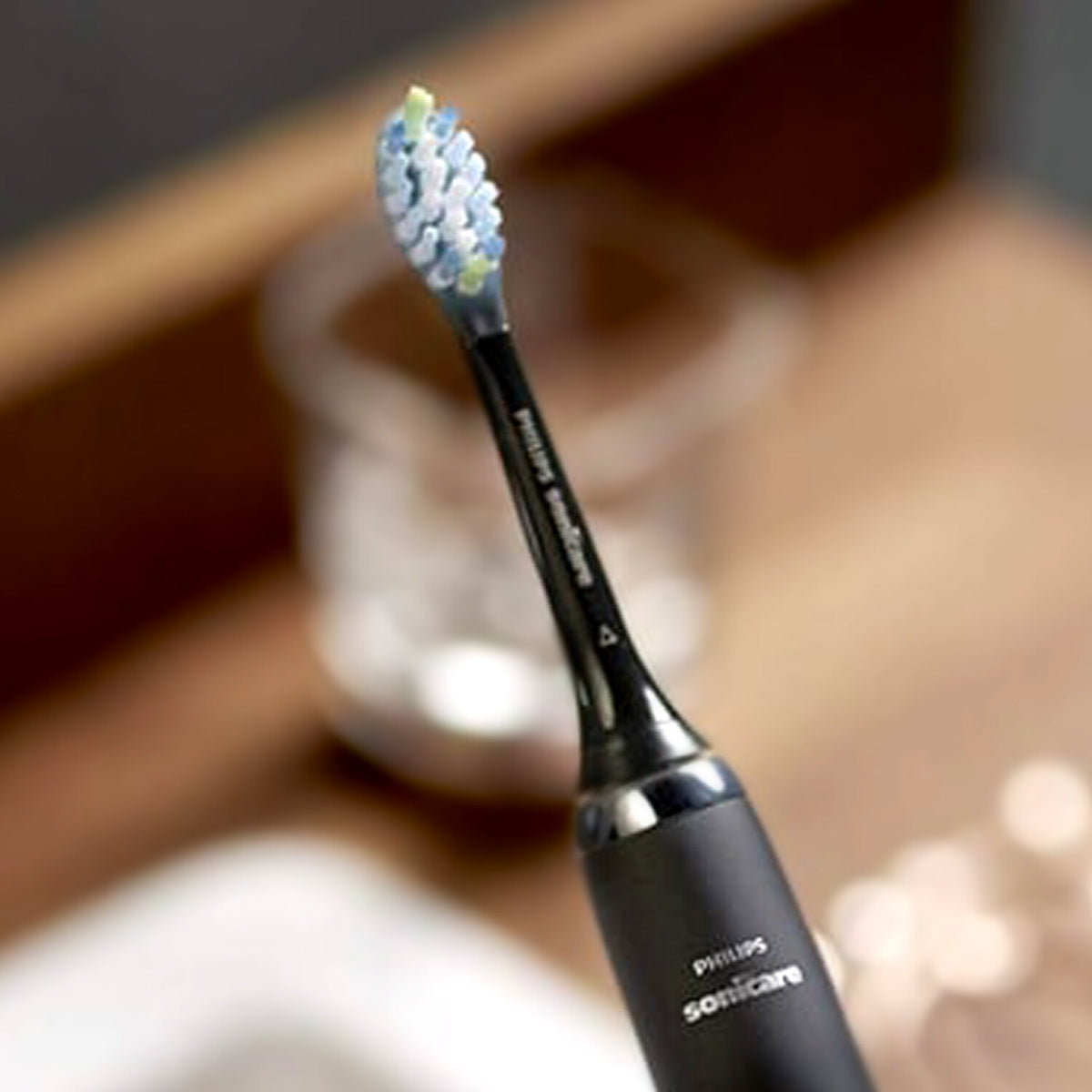 Philips Sonicare DiamondClean AdaptiveClean Replacement Brush Heads - Black, Pack of 2