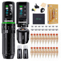 Wireless Tattoo Kit with Mcore-L3 Motor, Dual 2000mAh Batteries - Dragonhawk L3 TZ-256LY