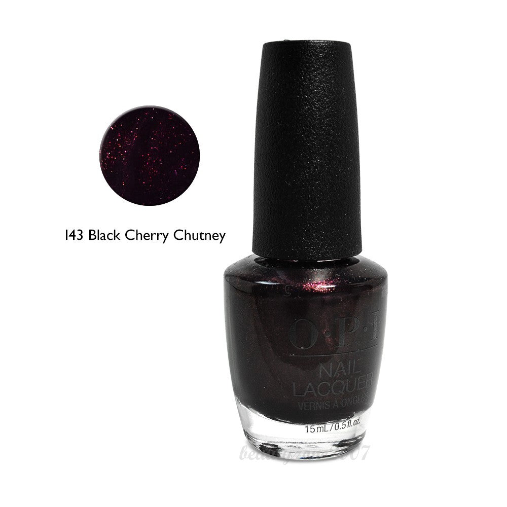 OPI Black Cherry Chutney Nail Polish 0.5oz - Long-Lasting Shine & Color