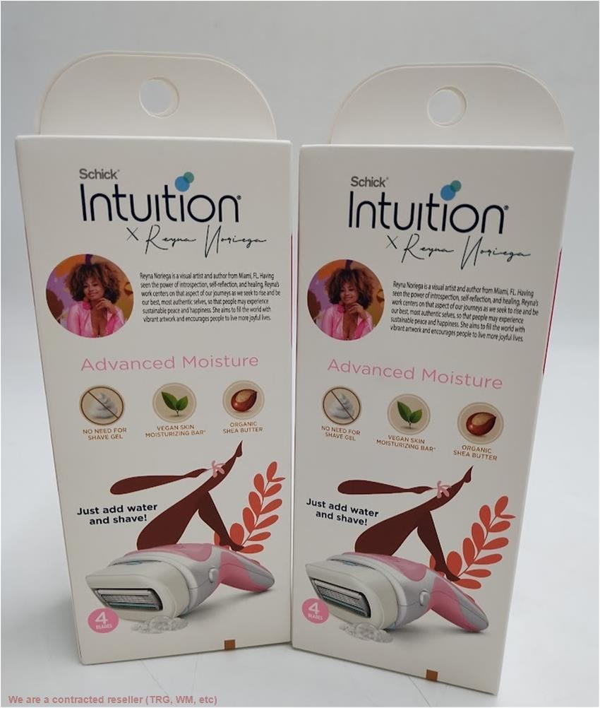 2 Pack Womens Razor Set with Moisturizing Shear Butter - Pink
