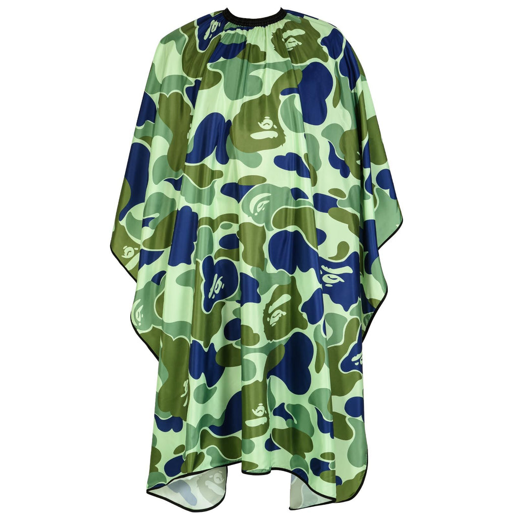 Waterproof Barber Cape with Adjustable Snap Closure for Hair Cutting & Salon Use