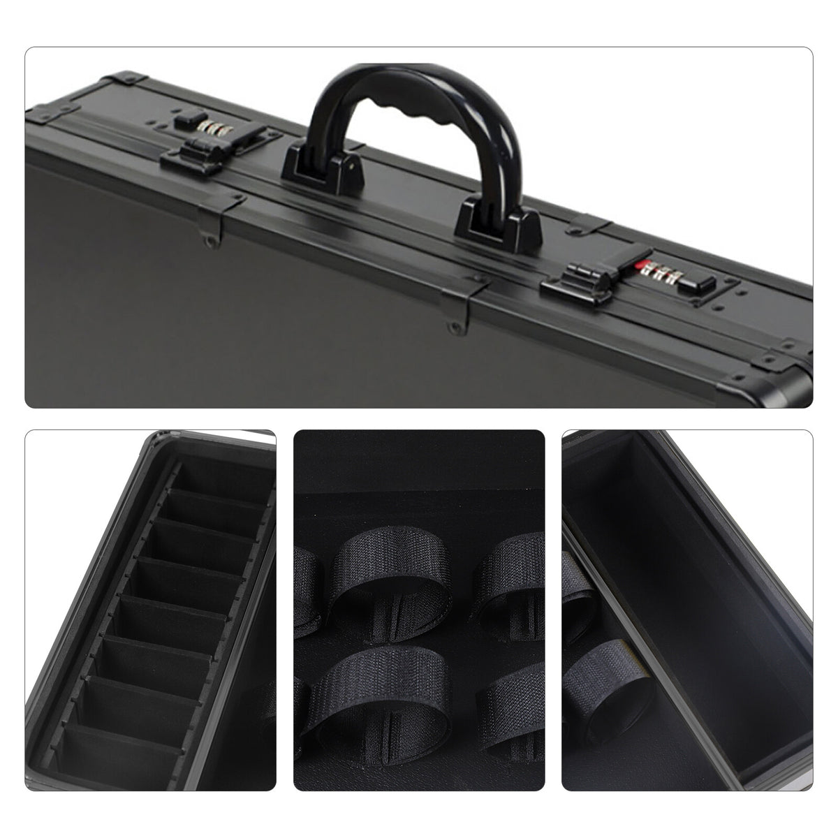 Large Portable Barber Tool Case for Salon & Styling Equipment