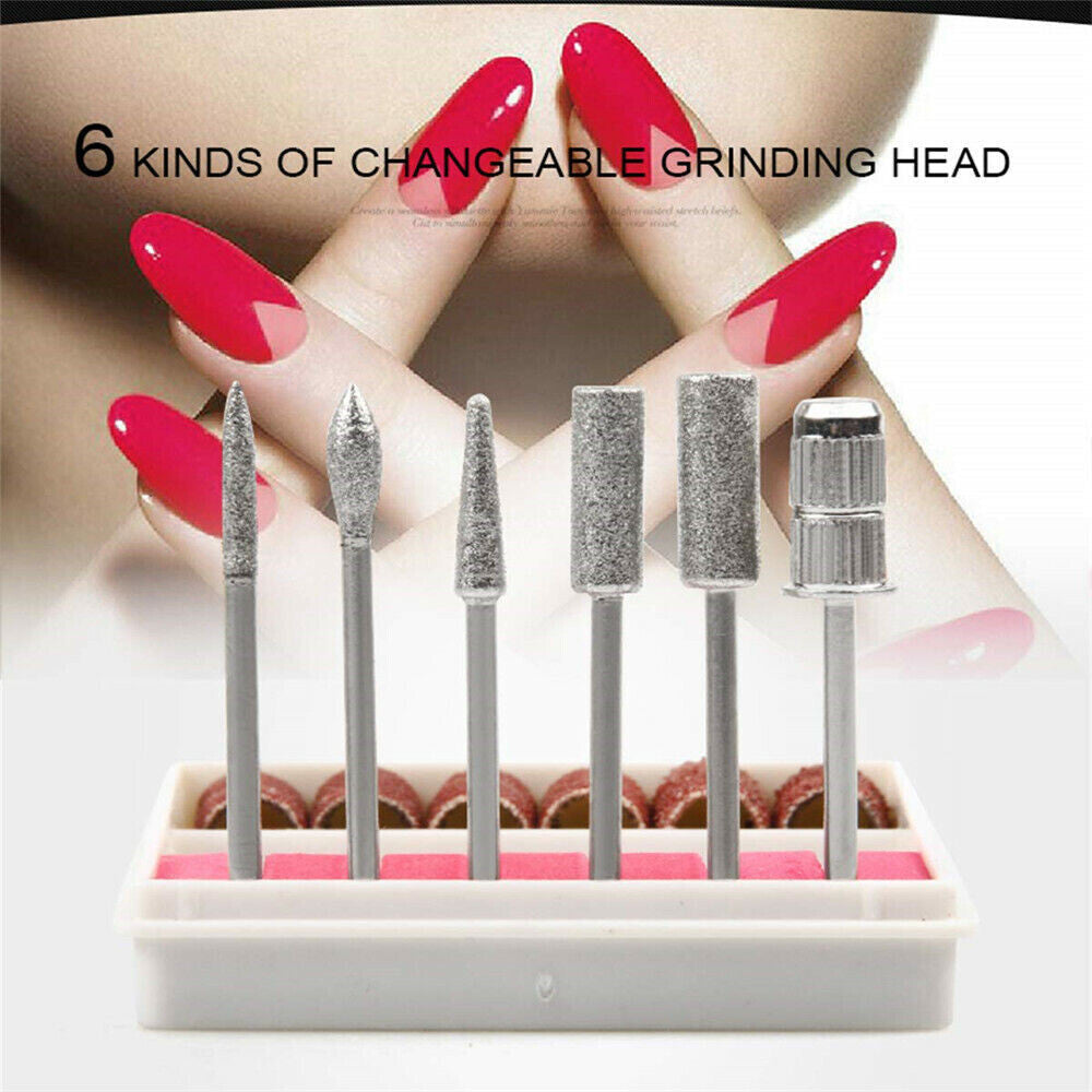 Electric Nail Drill Machine for Manicure Pedicure 30,000 RPM Spa & Home Use