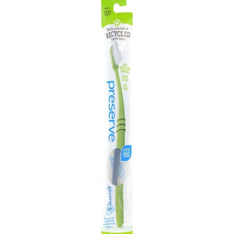 Eco-Friendly Manual Toothbrush for Adults with Curved Handle & Soft Bristles